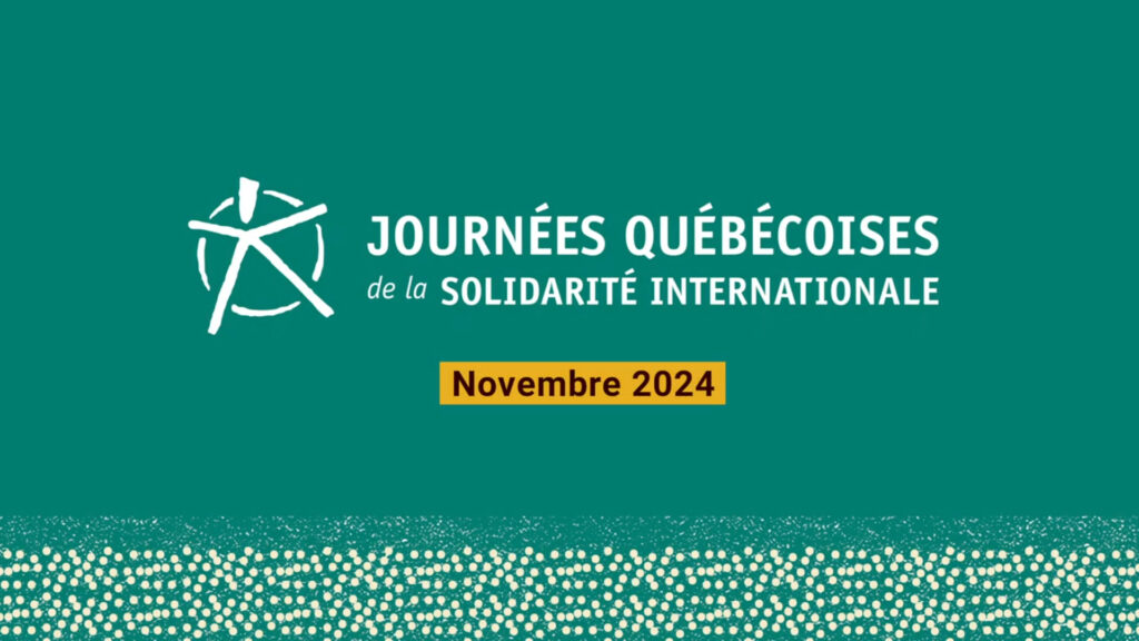 Journées québécoise de la solidarité internationale